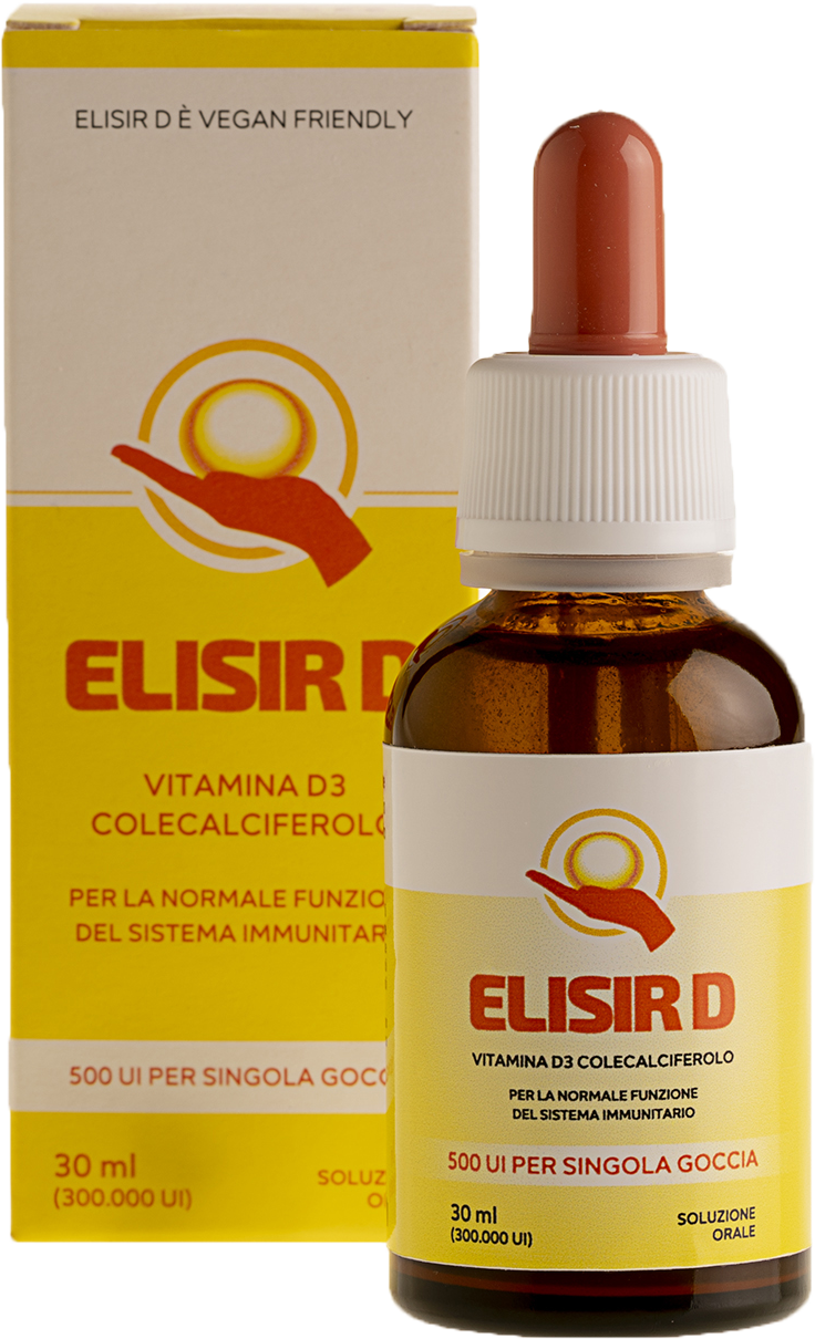 Integratore di Vitamina D in gocce - Elisir D®